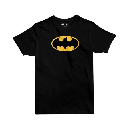 New Design Jobedu Batman Logo Men's T-shirt - Black - تي-شيرت