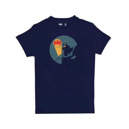 New Design Jobedu Batman Minimal T-shirt - Navy - تي-شيرت