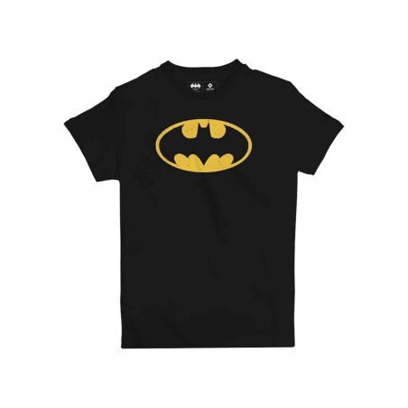 New Design Jobedu Marvel Batman Logo T-shirt - Black - تي-شيرت