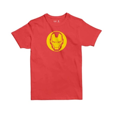 New Design Jobedu Marvel Iron Man Icon T-Shirt - Red - تي-شيرت