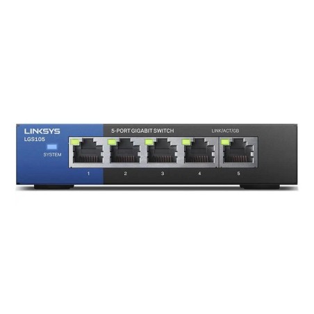 New Design Linksys LGS105 5-Port Unmanaged Gigabit Ethernet Switch - محول