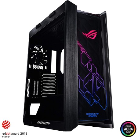 New Design Asus ROG Strix Helios GX601 RGB Mid-Tower Case-Black - صندوق