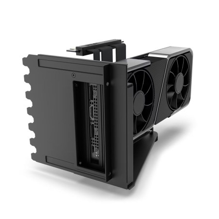 New Design NZXT Vertical Graphics Card Mounting Kit - Matte Black - دعامة