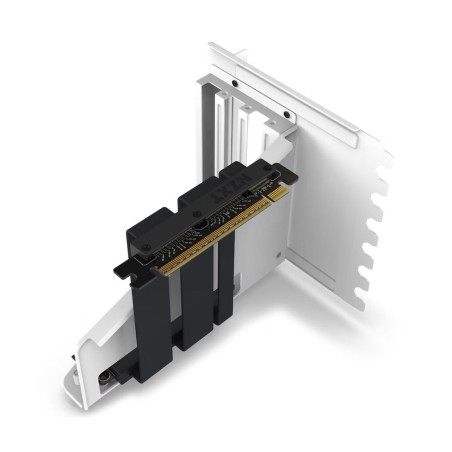 New Design NZXT Vertical Graphics Card Mounting Kit - Matte White - دعامة