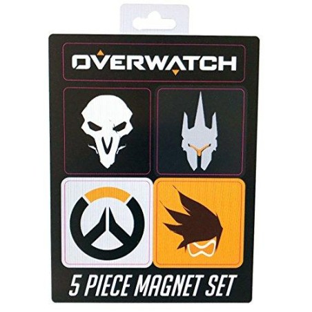 New Design Blizzard Overwatch 5 piece Magnet Set - مغناطيس