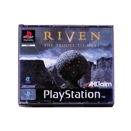 New Design (Pre-Owned) Riven: The Sequel To MYST - PlayStation 1 Game - ريترو