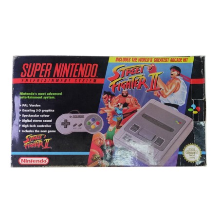 New Design (Pre-Owned) Super Nintendo Entertainment System Console - Street Fighter II Edition - ريترو