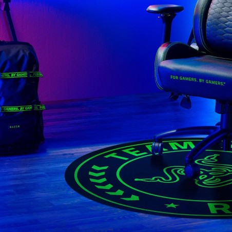 New Design Razer Team Razer Floor Mat - Black & Green - حصير