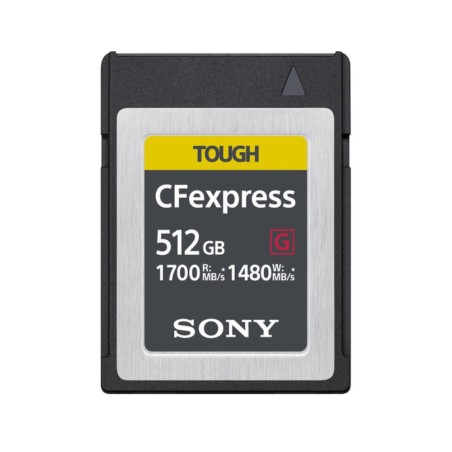 New Design Sony 512GB CFexpress Type B TOUGH Memory Card - بطاقة ذاكرة