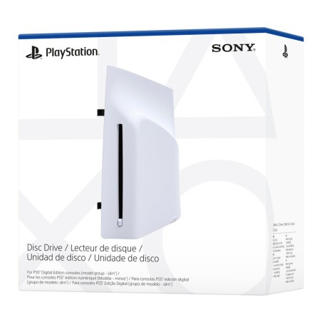 New Design Sony Disc Drive For PlayStation 5 Slim Consoles - White - قاعدة