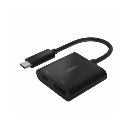 New Design Belkin USB-C to HDMI + Charge Adapter - موزع