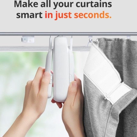 New Design SwitchBot Curtain U Rail 3 - أكسسوارات ذكية