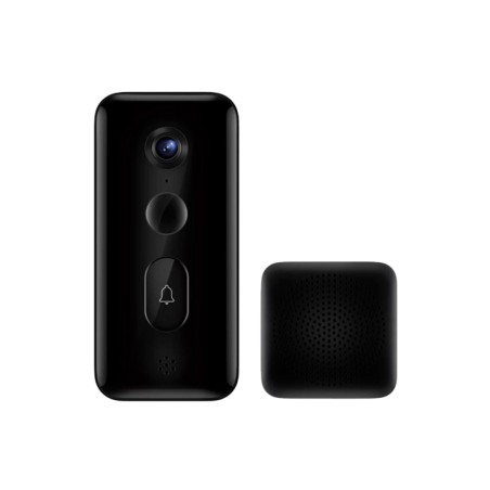 New Design Xiaomi Smart Doorbell 3 - Black - جرس باب