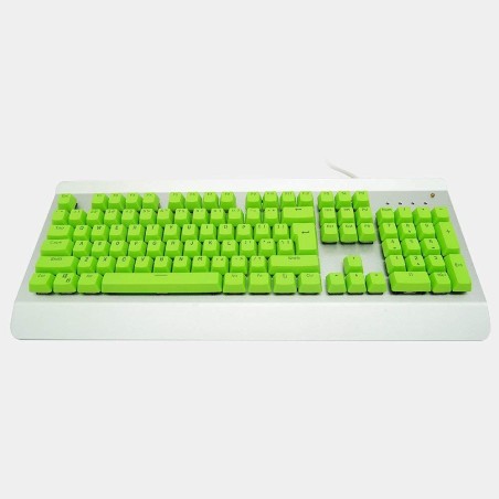 New Design Bossi 104 Key PBT Cherry MX Keycaps - Green - أكسسوار لوحة مفاتيح