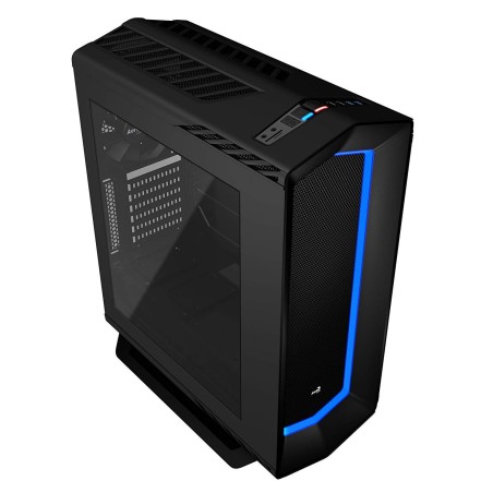 New Design Aerocool P7-C1 Project 7 Pro ATX Mid Tower Case - Black - صندوق