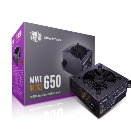 New Design Cooler Master V2 80 Plus Bronze 650W Non-Modular ATX Power supply - مزود الطاقة