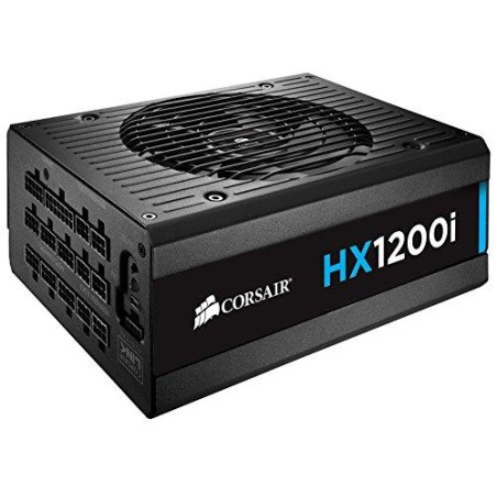 New Design Corsair HX1200i Fully Modular 1200w Digital PSU - 80 Plus Platinum Certified - مزود الطاقة