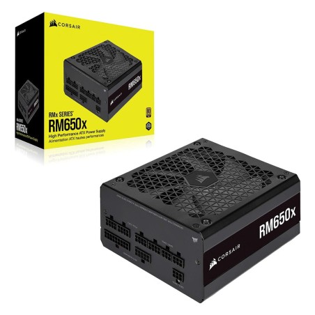 New Design Corsair RM650x 650W 80+ Gold ATX Fully Modular Power Supply (2021) - مزود الطاقة