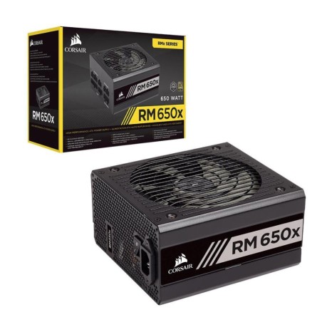 New Design Corsair RM650x 650W 80+ Gold Fully Modular ATX Power Supply - مزود الطاقة