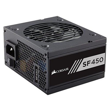 New Design Corsair SF450 Fully Modular 450W PSU, 80 Plus Gold - مزود الطاقة