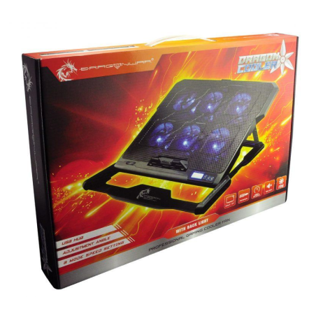 New Design Dragon War G-HW-002 USB Laptop Fan Cooler - مبرد