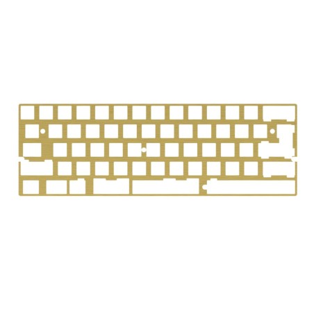 New Design DZ60 CNC Brass 60% Plate - أكسسوار لوحة مفاتيح