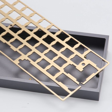 New Design DZ60 CNC Brass 60% Plate - أكسسوار لوحة مفاتيح