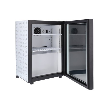 New Design Epic Gamers Streamer Fridge - 30 Ltr - Black/Gray - ثلاجة