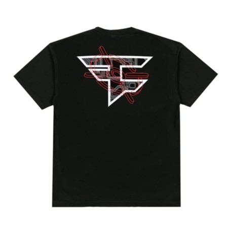 New Design Faze Clan Target Tee - Black - L - تي-شيرت