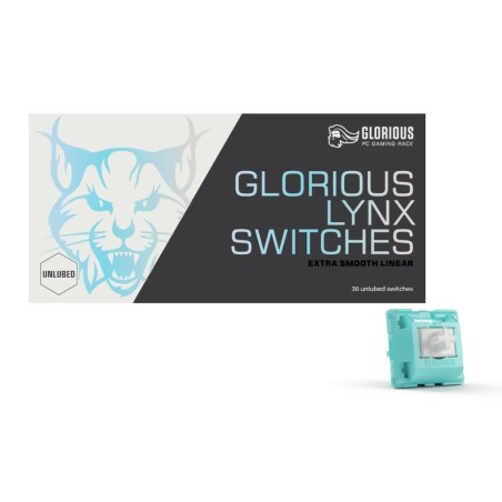 New Design Glorious Lynx Mechanical Switches - Unlubed - مكبس لوحة مفاتيح